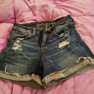 Womens jean shorts